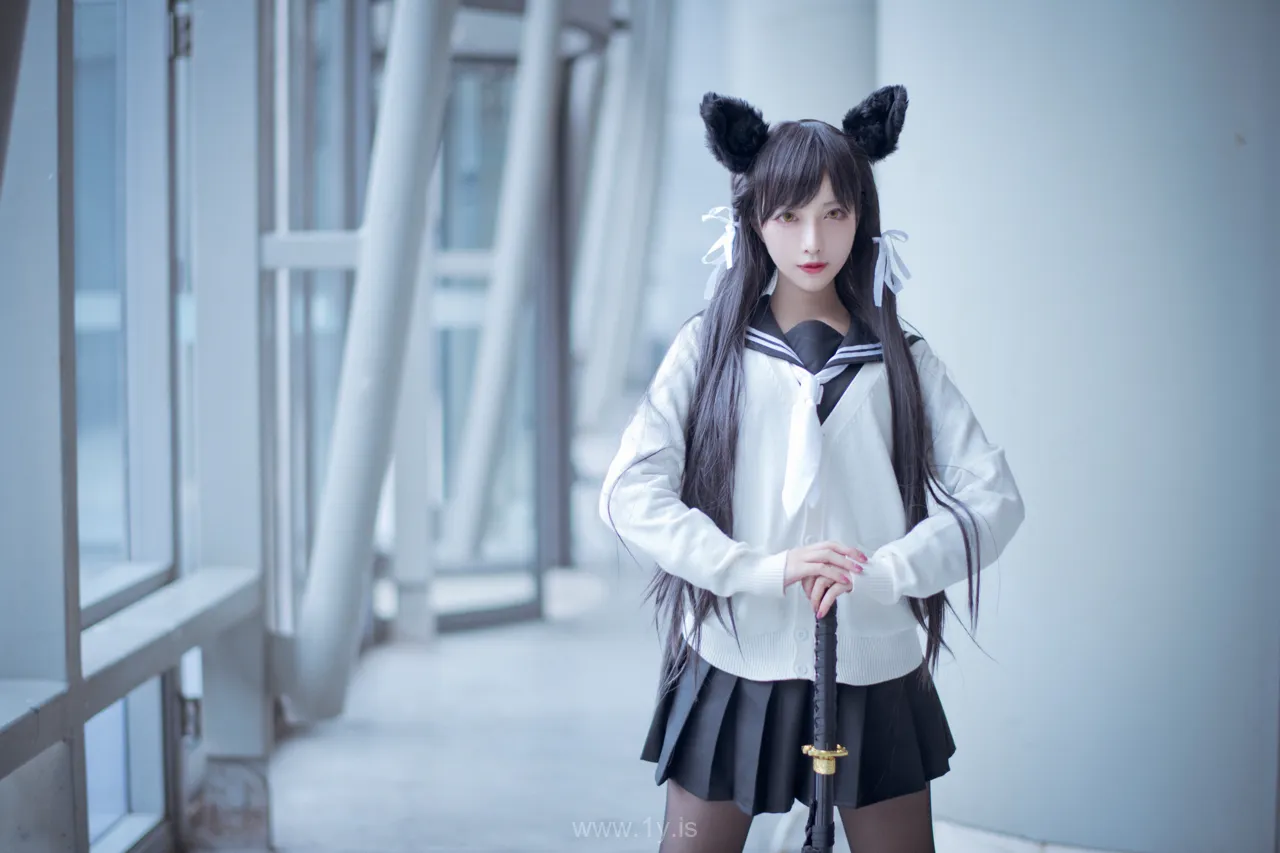 Coser@Shika小鹿鹿 NO.005 Attractive Chinese Peri 爱宕制服